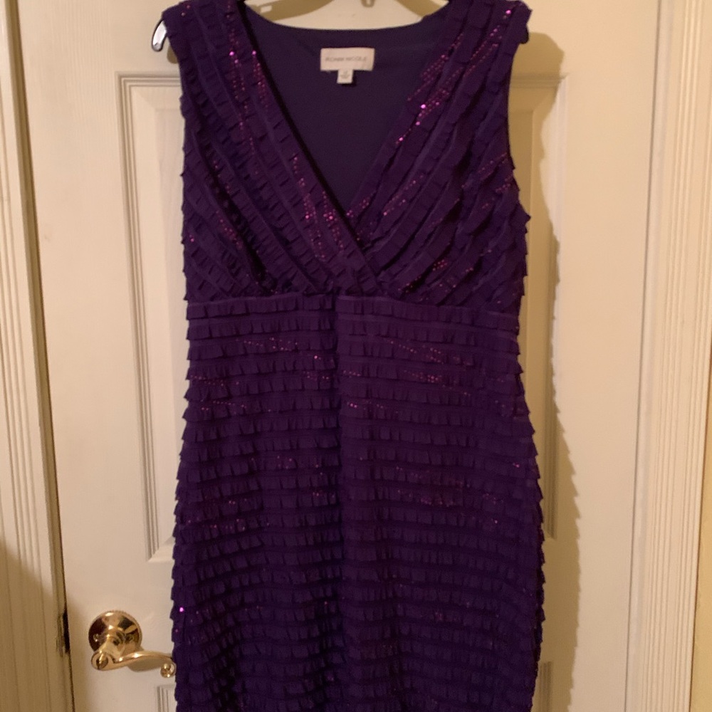 Purple Evening Dress by Ronni Nicole